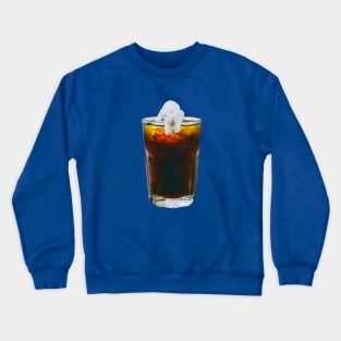 Polar Bear on Ice Crewneck Sweatshirt